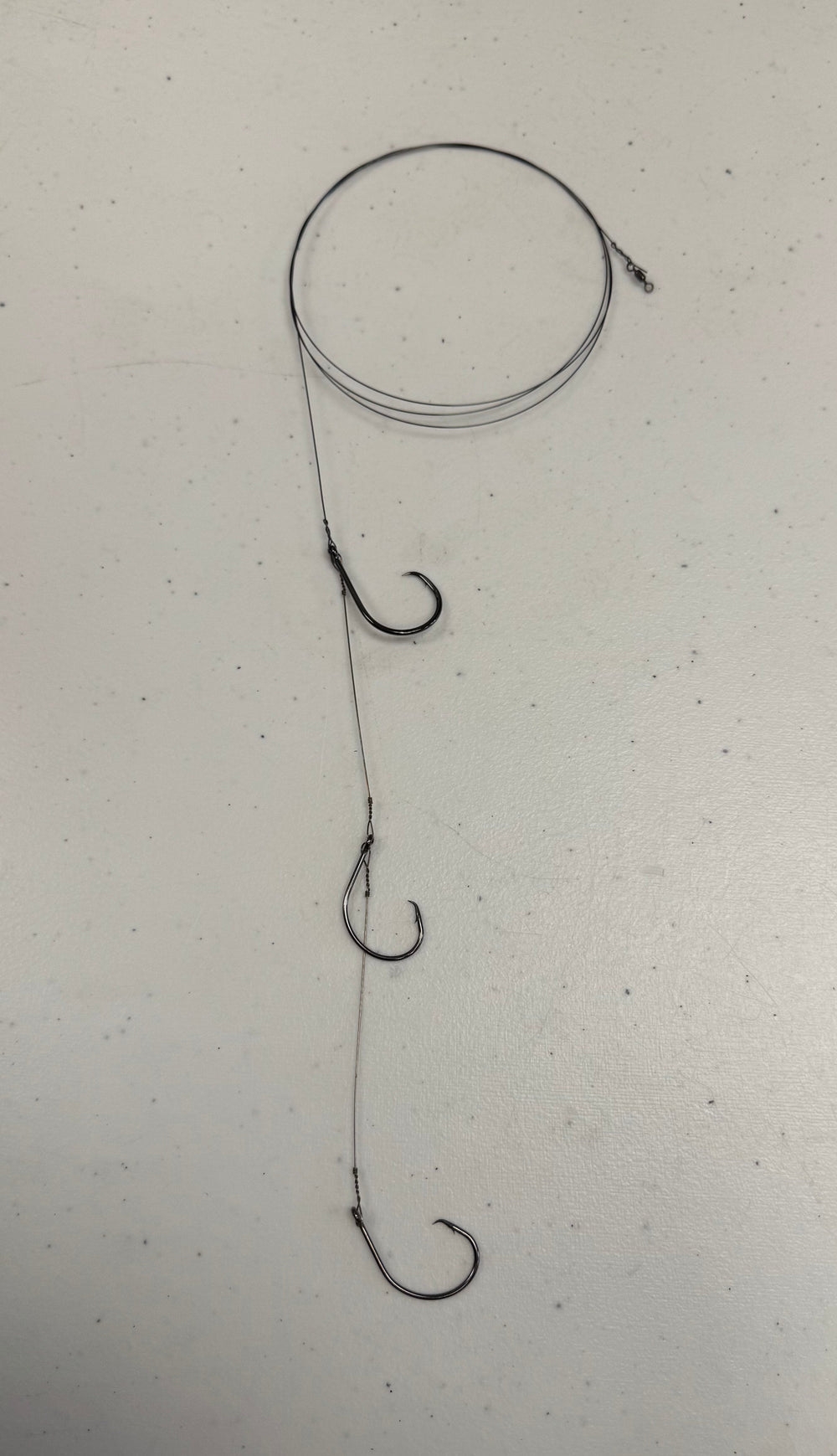 Flat 50 Lb #8 Triple Circle Hook