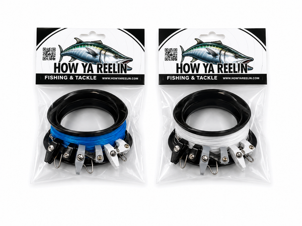 HYR Braid 3 Clip Kite Line Assembly