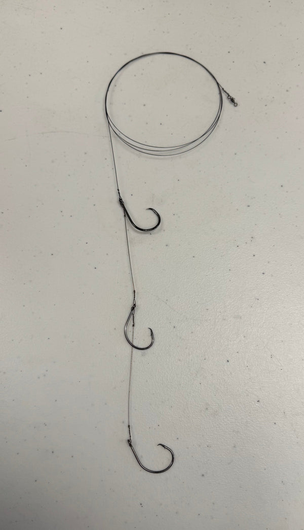 XL Kite 50 Lb #8 Triple 7/0 Circle Hook (XL Bait 14 - 20 inch)