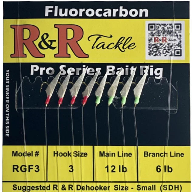 R&R RGF Pro Series Fluorocarbon Bait Rig